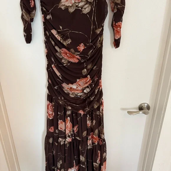 Anthropologie Floral Long Sleeve Dress - Picture 5 of 13